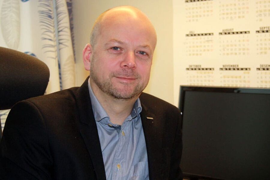 Markeds- og kommunikasjonssjef Kjetil Grønbakken forteller at grossisten nå er klare til åpne ny butikk med ager i Fredrikstad. - Vi  har ambisjoner om å øke våre markedsandeler i Østfold. 