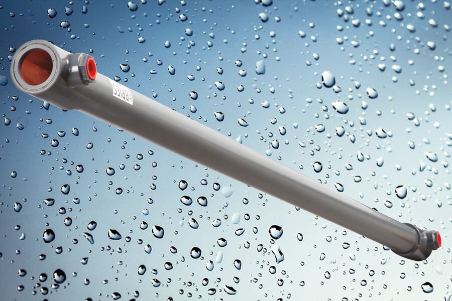 Kjernen av VXpipe består av et kobberrør.  På innsiden av dette kobberrøret renner det varme avløpsvannet. Rent kaldtvann flyter oppover i en spiral på utsiden av kobberrøret.