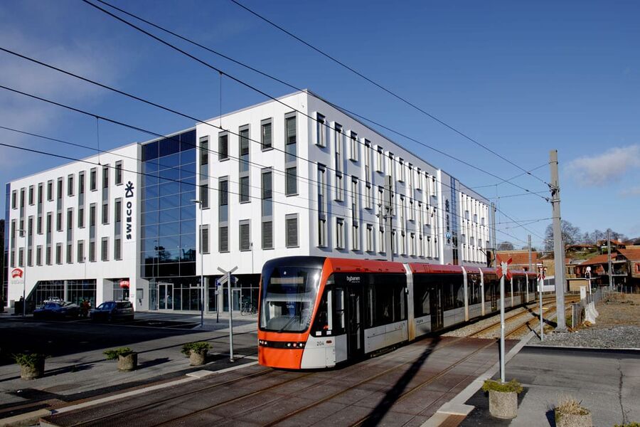 Swecobygget i Bergen. Foto: Paul Sigve Amundsen