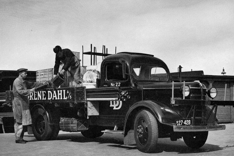 Slik så lastebilene ut for seksti år siden