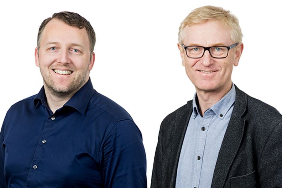 Stian Oen og Ketil Krogstad er NBBLs nye medarbeidere på avdeling for interessepolitikk og kommunikasjon (foto: nyebilder.no).