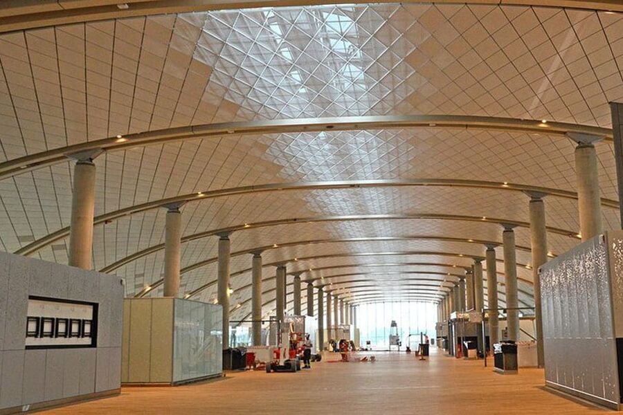 Foto fra Terminal 2.Foto:GK