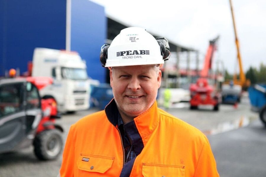 Trond Dahl (52) startet i Peab i 2011 som distriktssjef for Bygg Romerike. 