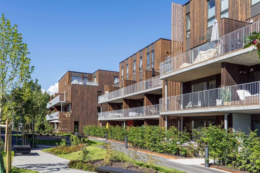 Ternetun 2 på Storøya var et av boligprosjektene som ble ferdigstilt i 2016. Foto: Jiri Havran