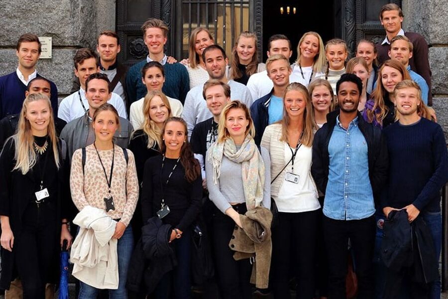 Gruppebilde fra Summer Interns i 2016