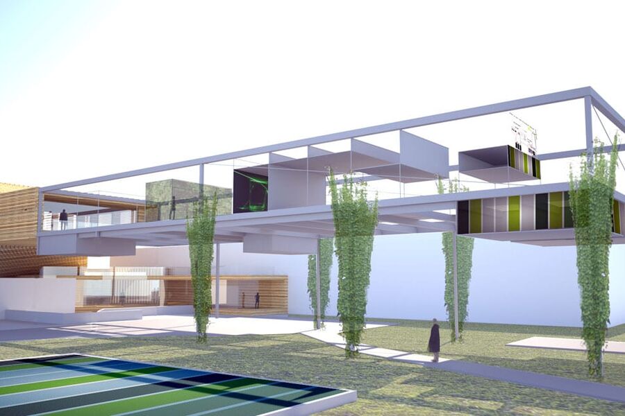 Mulighetsstudien utvikles - NTNU og SINTEF søker partnere til ZEB Flexible Lab. Ill.: Snøhetta 