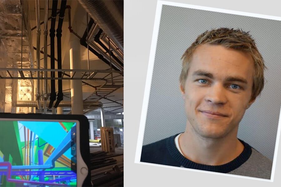 BIM-ansvarlig i Pro Consult Alexander Tombre.