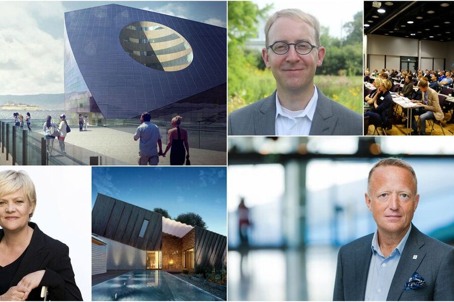 ZEB-konferansen 2017, som finner sted i Trondheim 19. januar, vil vise frem noen av senterets hovedresultater, og foreslå hvor veien bør gå videre. 
Kristin Halvorsen, Harald V. Nikolaisen og Tom Collins er noen av de du møter på konferansen. Ill.: Snøhetta, ZEB og promo