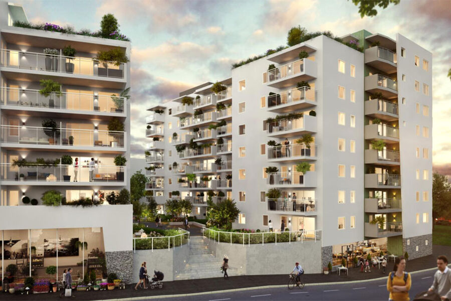 Illustrasjon Gartnerkvartalet.