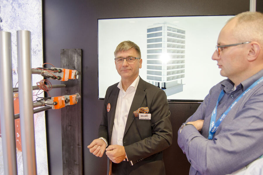 - Med en bærbar computer får du for første gang full innsikt og et fullstendig overblik over flow og energiforbruk fra en enkelt ventil, sier Johan Brevik hos Belimo Automation Norge AS