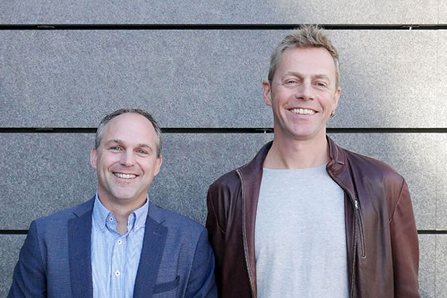 T.v. Sven Wertebach og Anders Kalstad