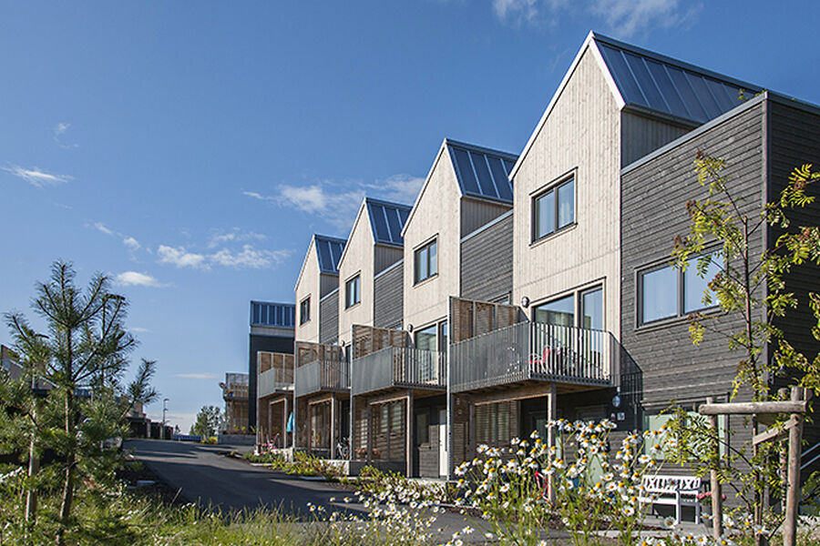 Illustrasjonsfoto, Stenbråtlia i Oslo, bygget av OBOS. Foto: OBOS