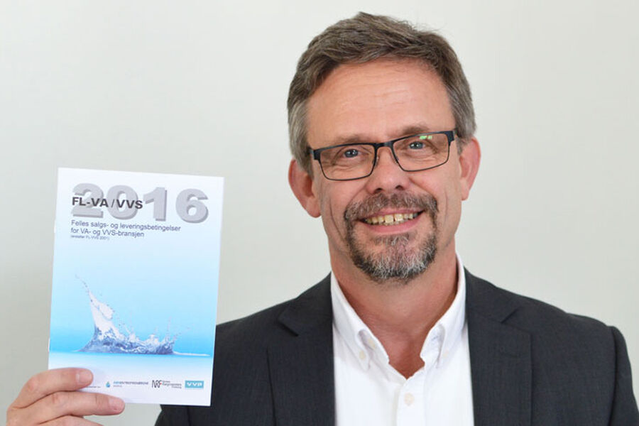 - FL-VA/VVS trer i kraft 1. oktober 2016, men presenteres offentlig under VA/VVS Møteplass den 21. september 2016, forteller daglig leder Terje Røising i Norske Rørgrossisters Forening.