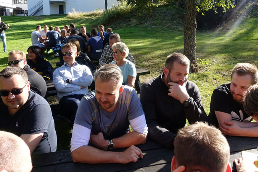 Under samlingen på Hurdalsjøen hadde Comfort-kjeden samlet over 30 unge Comfortører til faglig og sosialt samvær. 