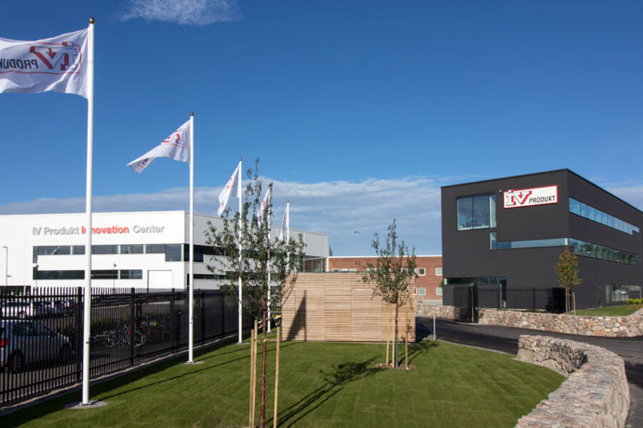 IV Produkts fabrikk i Vaxsjö har blitt et topp moderne anlegg. 