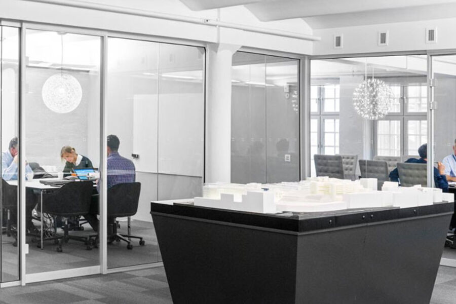 Bildet er fra Norwegian Propertys lokaler på Aker Brygge. Foto:Enova / Berre