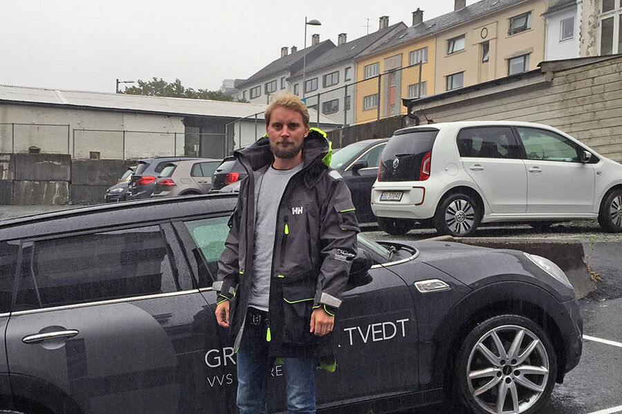 Anders Grevstad i Grevstad & Tvedt VVS.