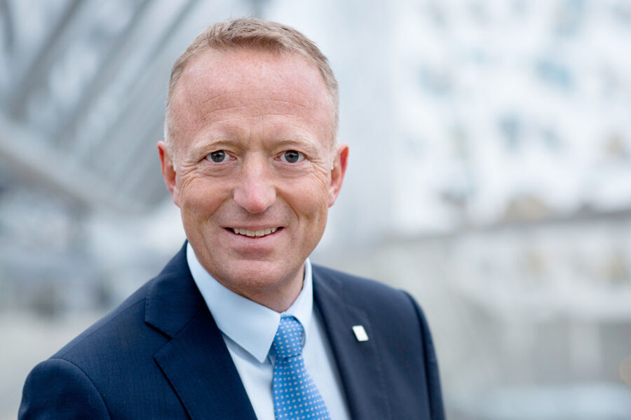 Statsbygg-sjef Harald Vaagaasar Nikolaisen. Foto: Trond Isaksen, Statsbygg.