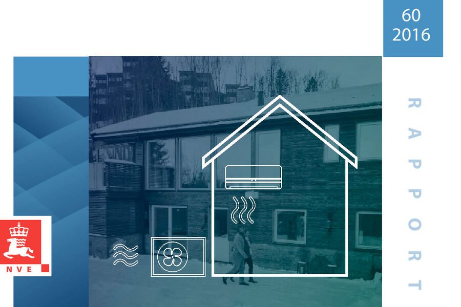 Ny rapport fra NVE: Varmepumper i energisystemet, status og muligheter