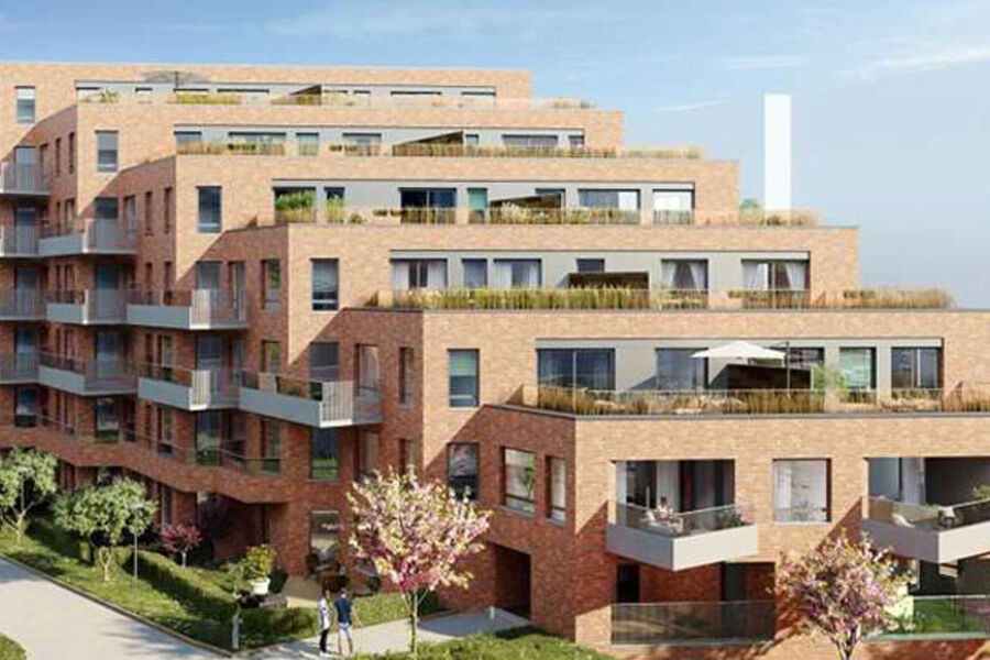 Illustrasjon Valle Hovin prosjektet: Selvaag Bolig 