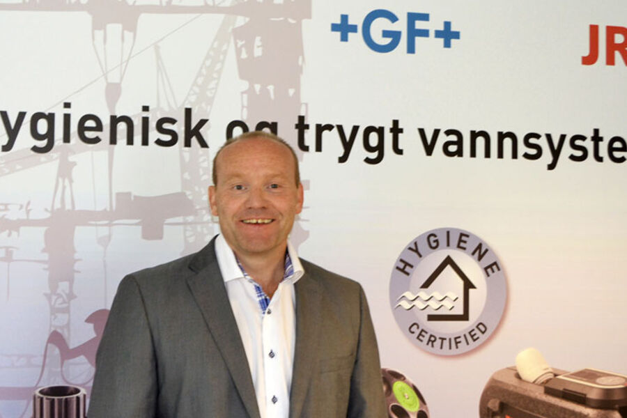 Frode Helmersen begynte i ny stilling hos Armaturjonsson den 1.juni.  