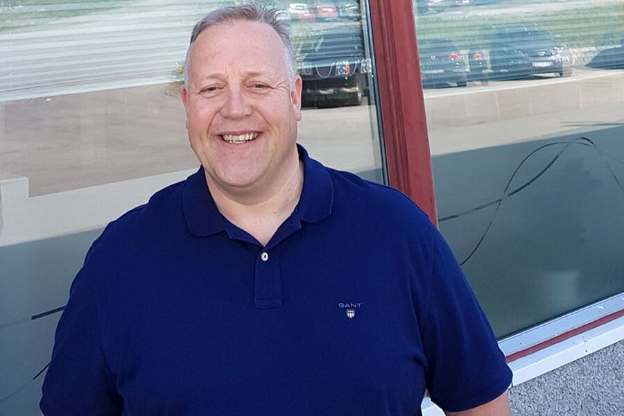 Leder av Åge Nilsen AS i Tromsø, Tor Torbergsen, Torbergsen forteller at firmaet aldri har hatt så mye i ordrereserve. 