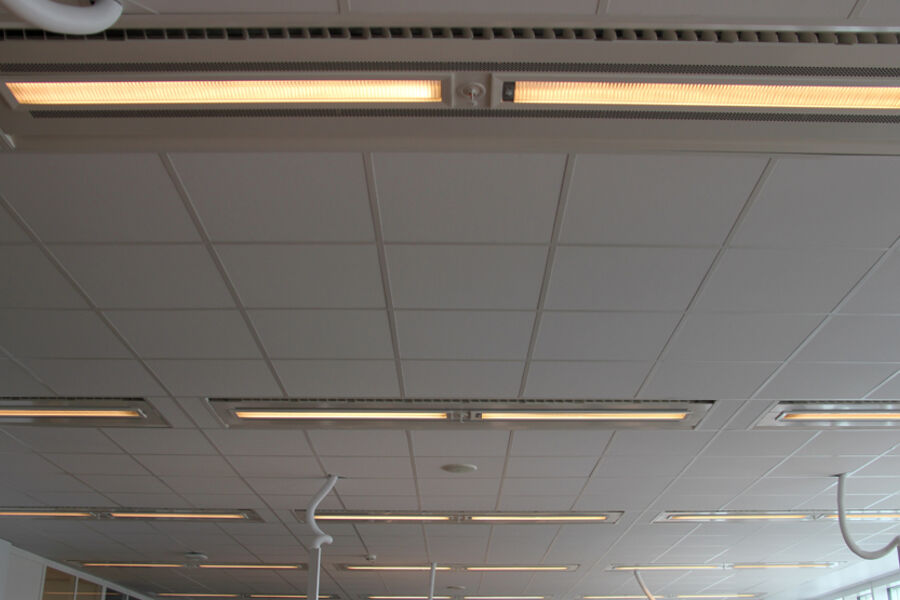 Bygget skulle være så fleksibelt at man skulle kunne etablere et møterom egentlig hvor som helst i 3x3 griden, med den luftmengden du trenger i et møterom.