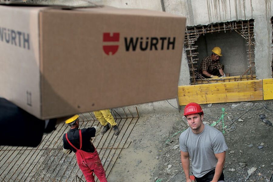 Würth har profesjonelle fagfolk i kundemassen. Etter krav fra kundene er det nå etablert en Expressløsning for levering av varer, noe som vil spare kundene for mye heft og plunder.