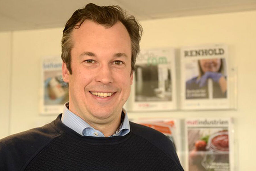 Thomas Fransrud gleder seg til å jobbe for økt kvalitet i bransjen som Kompetanseutvikler i Skarland Press. (Foto: Synnøve Prytz Berset