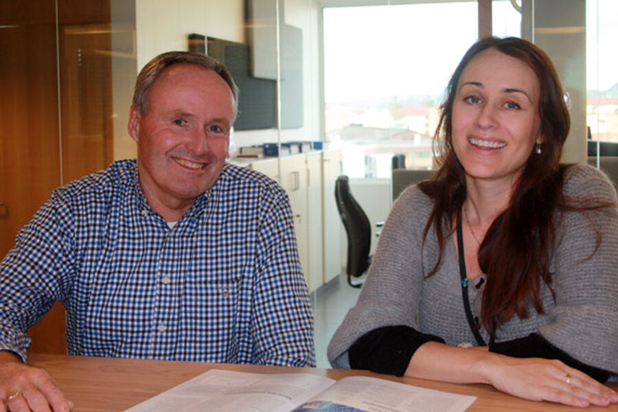 HR-sjef Birgit Helene Stav (th) hos GK Inneklima AS er stolt av å være blant de aller mest populære arbeidsgiverne.
