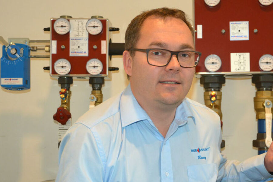 Daglig leder i Nor-Shunt AS, Ronny Svensson.