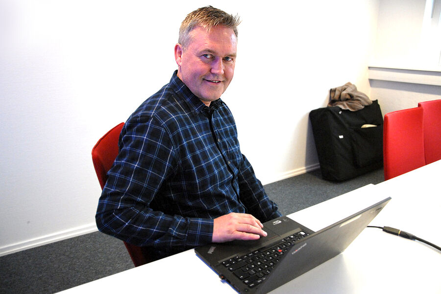 Peder Økseter hos BundeBygg: - Bransjen er vant til å jobbe på sin særegne måte, men den tekniske og teknologiske utviklingen har gått fort mot avanserte anlegg. Foto: VVSforum/Per Henriksen