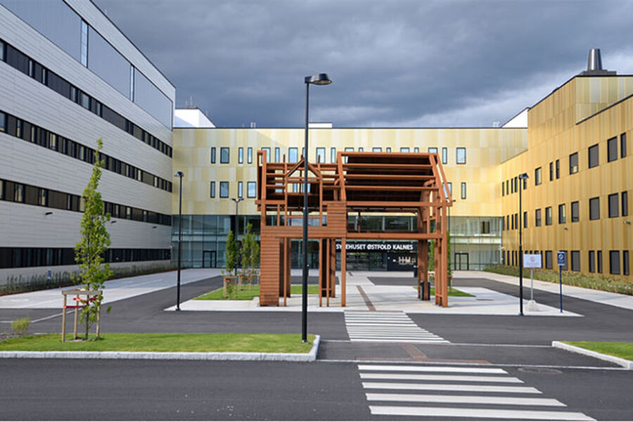 Foto: Multiconsult, Østfold sykehus
