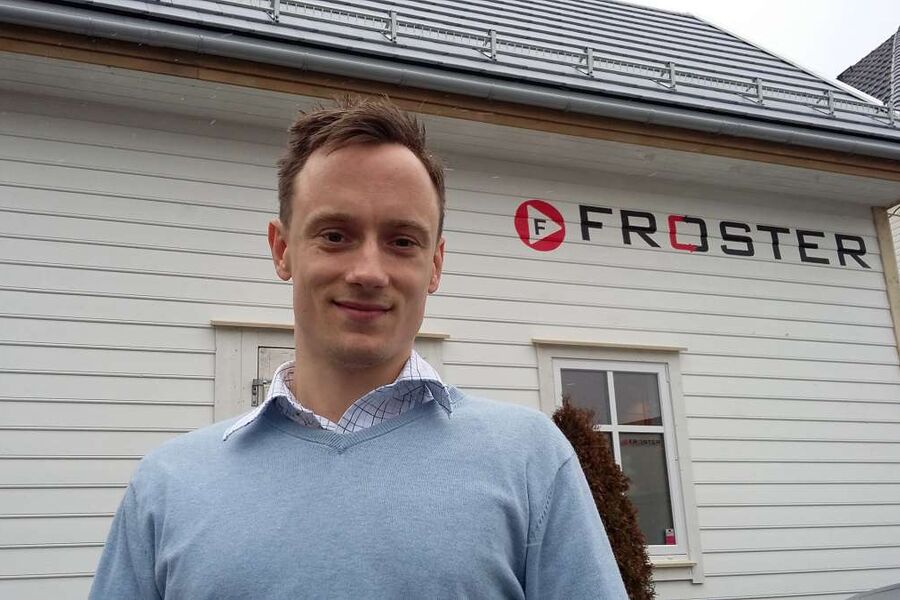 Artur Burdek gikk fra en tapt jobb i oljeindustrien til nå å skal bli daglig leder i Frost VVS i Bergen.