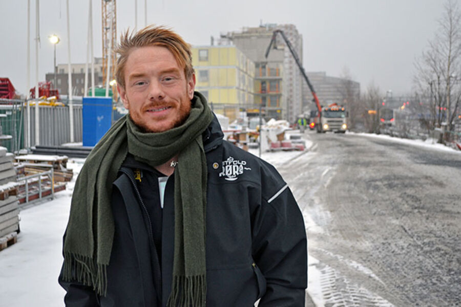 Prosjektleder Pål Magnus Stensholt ved Østfold Rør.