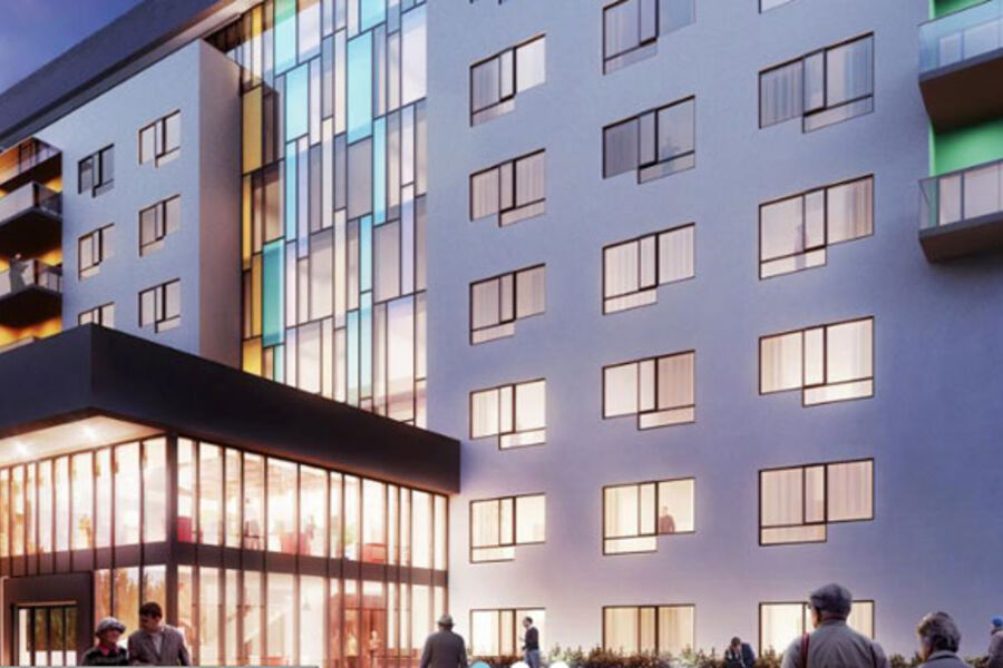 Illustrasjon. Hovseterhjemmet. Link arkitekter.