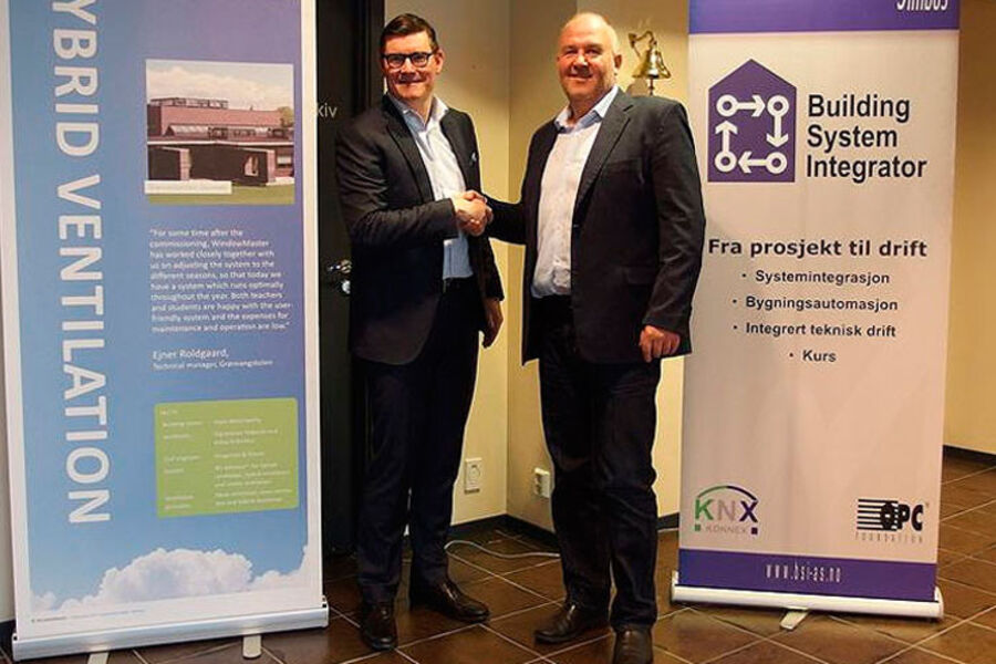 Erik Boyter, WindowsMaster  (fv), og Vidar Hansen i BSI AS.