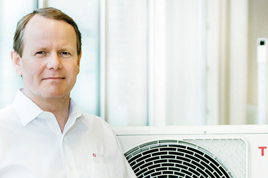  Skal du presse ned prisen på varmeanlegg, må du spesialisere deg, mener Christian O. Arnesen i ABK.