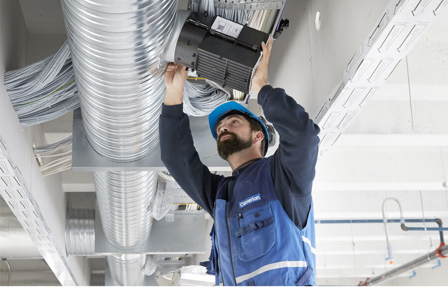 Hele 17 bedrifter i 12 kontorbygninger med til sammen 700 ansatte har deltatt i den omfattende undersøkelsen. Foto: Caverion