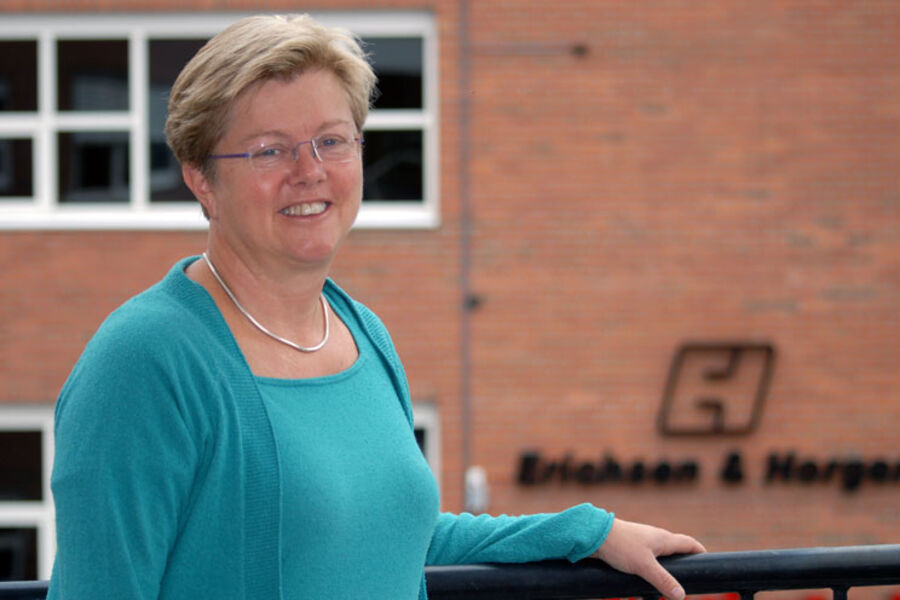 Erichsen & Horgen her ved avdelingsleder Ida H. Bryn, er en av 12 firmaer som er med og støtter forskningsprosjektet BEST VENT. Foto: VVSforum