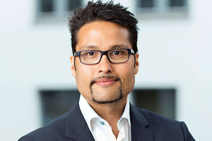 Konsernsjef Daniel Kjørberg Siraj i OBOS fører i sitt første år som OBOS-sjef, boligutbyggeren til topps på listen over landets største boligbygger.Foto: Hans Fredrik Asbjørnsen