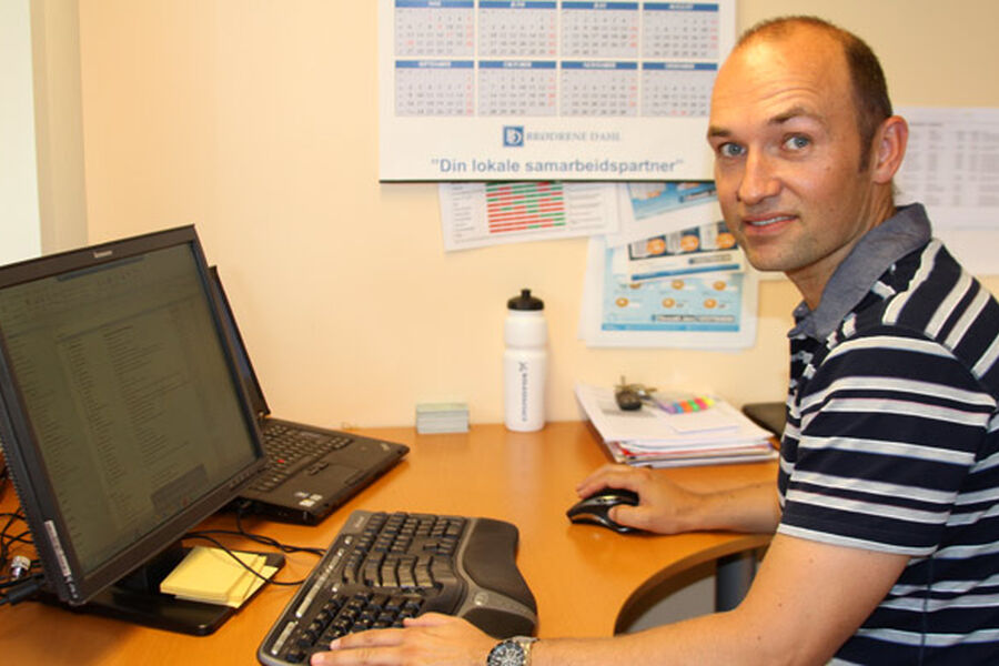 Daglig leder Thomas Jørs. 