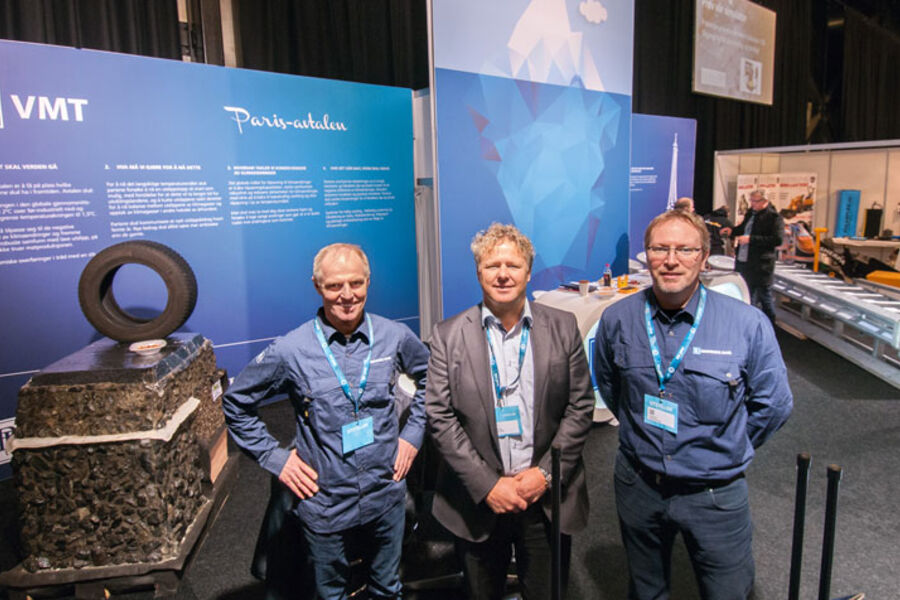 Klima er i fokus hos Brødrene Dahl. Fra venstre: Odd Østgaard, Torbjørn Lothe Vik og Terje Moe.