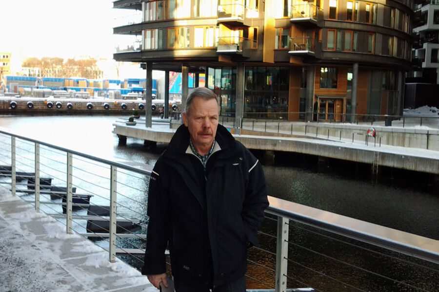 Prosjektleder Geir Stensholt i Østfold Rør mener etableringen i Oslo er helt nødvendig for å følge prosjektene enda tettere.  Østfold Rør har også hatt en rekke store oppdrag ved Tjuvholmen som vi ser i bakgrunnen.