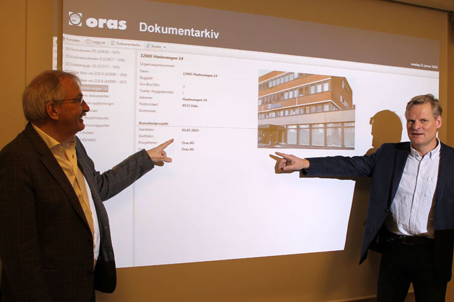 Oras AS ved Anders Bredesen, har inngått et samarbeid med inAttika og Lars Brynildsen om kundeweb for digital lagring av Oras sine kunders servicerapporter. 