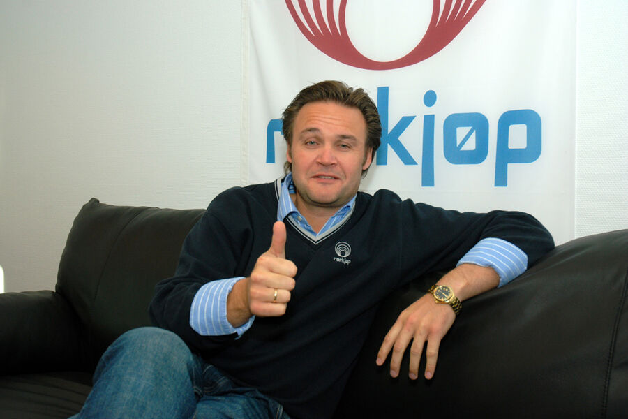 Administrerende direktør Frank Olsen i Rørkjøp er overbevist om at nettbutikken blir årets suksess.