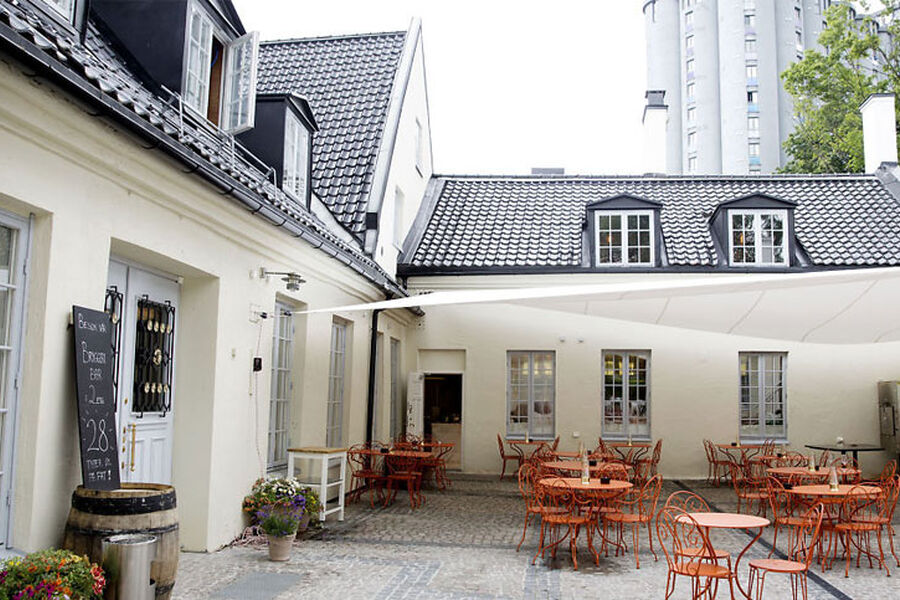 Nedre Foss gård før brannen. 