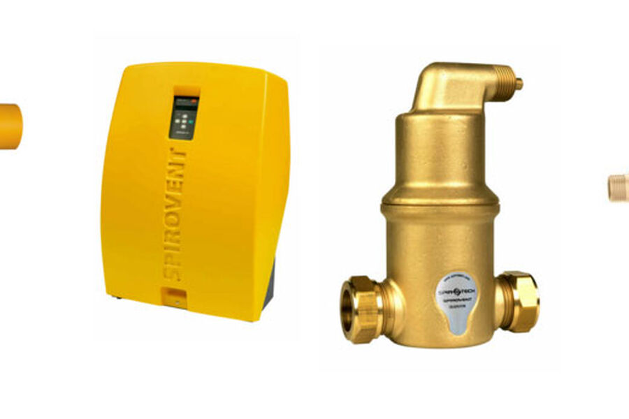 Spirotech leverer produkter innen beskyttelse av varme- og kjøleanlegg. De har et bredt spekter av mikrobobleutskillere, vakuumutskillere, smussfilter etc