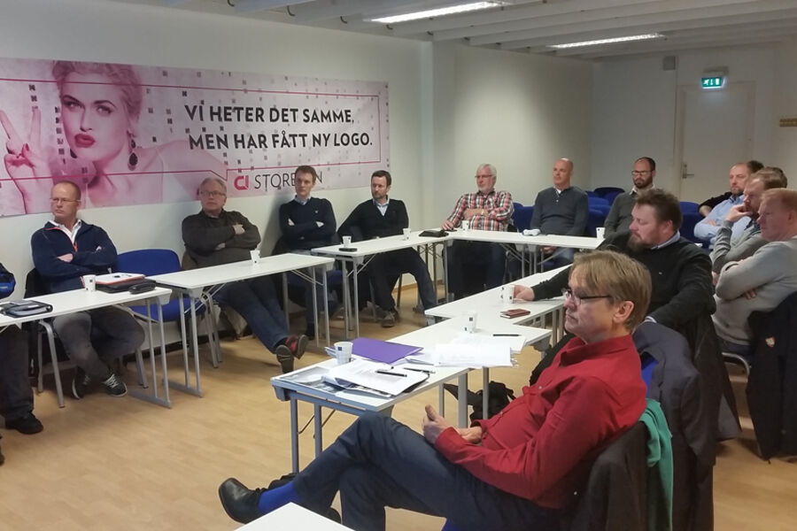 ITB Brukerforum i Østfold var invitert til Citycons Storbyen kjøpesenter. Foto: Integra