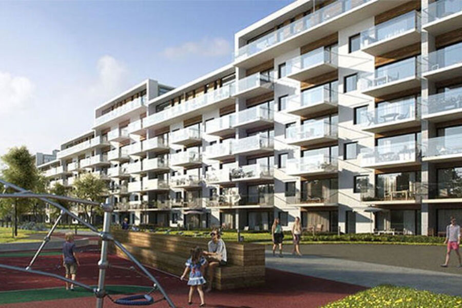 Betonmast bygger Solheimstunet for USBL. Illustrasjoner: Arkitema Architects